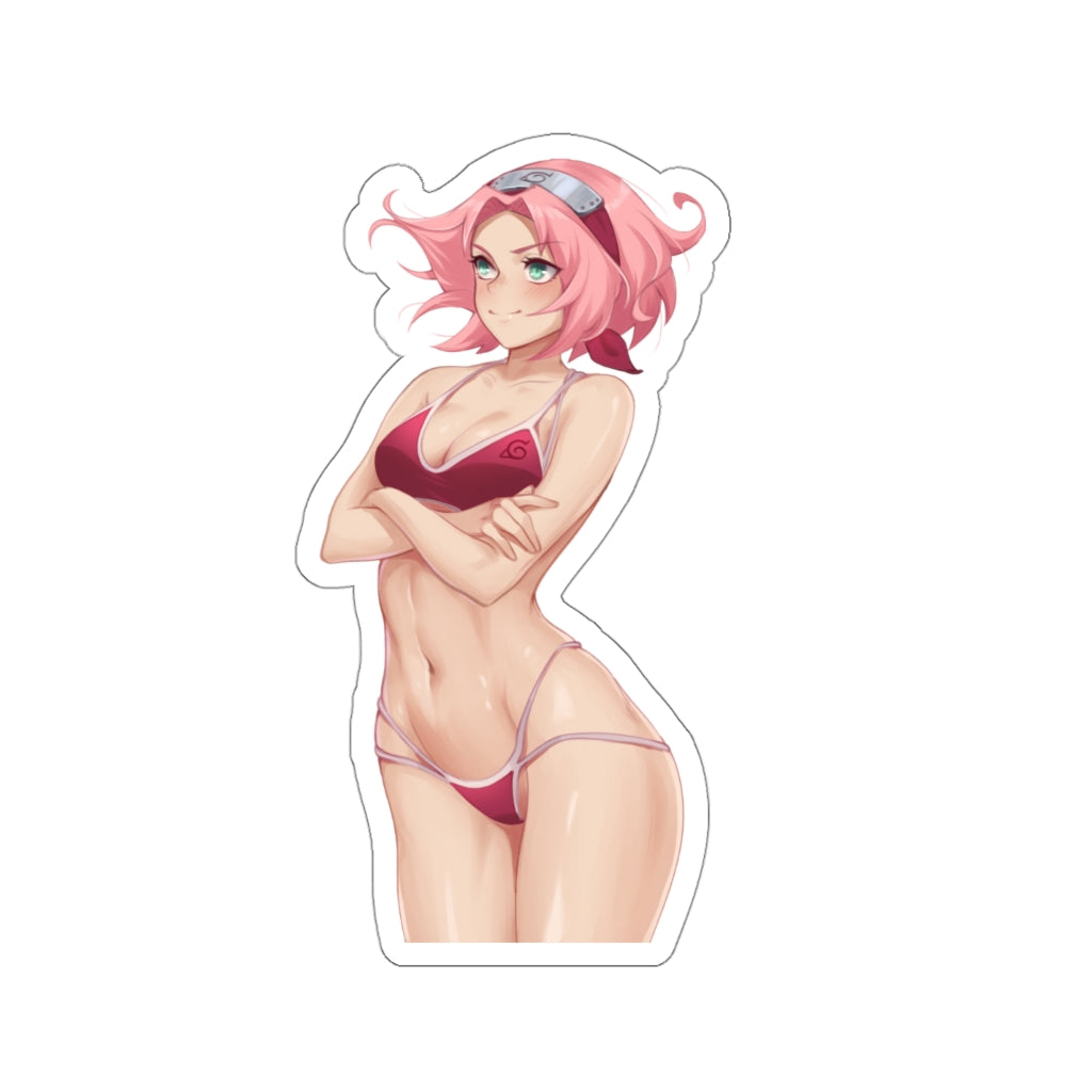 Naruto Sakura Sexy Bikini Waterproof Sticker Decal