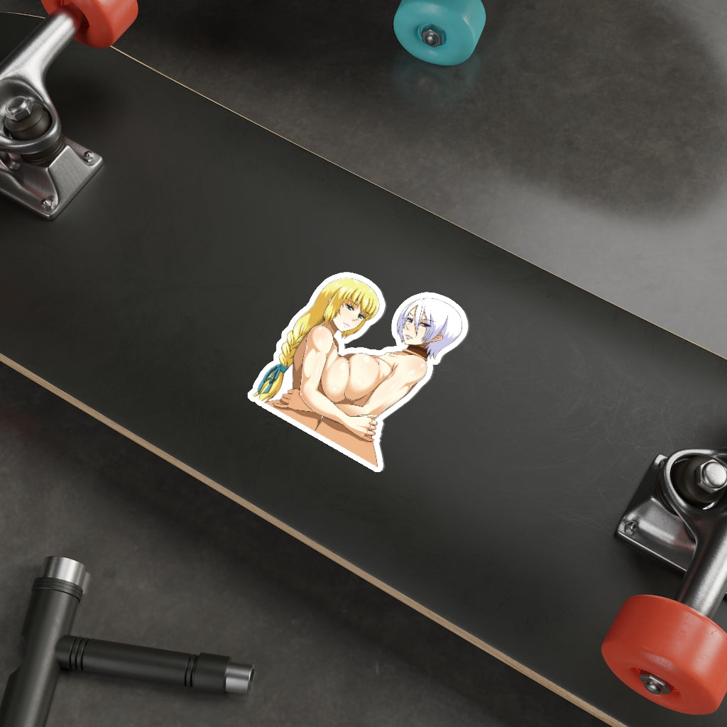 Soul Calibur Sexy Boobs Sophitia and Ivy Waterproof Sticker - Ecchi Vinyl Decal