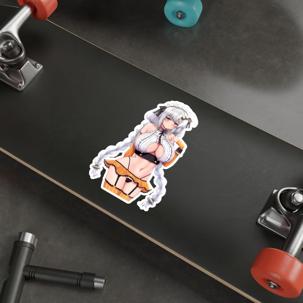 Sexy Waifu Kizuna Akari Vocaloid Voiceroid Waterproof Sticker - Ecchi Vinyl Decal