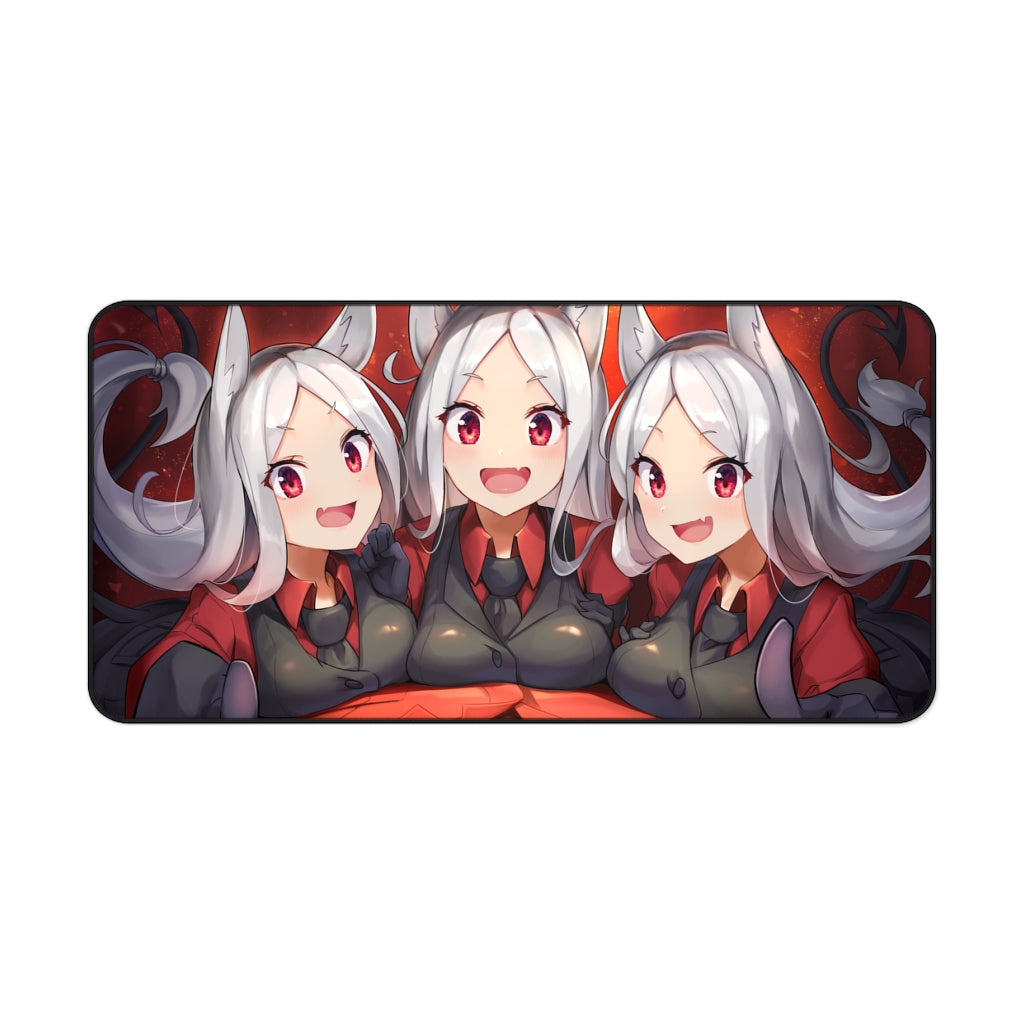 Cerberus Uniform Desk Mat - Large Helltaker Mousepad - Gaming Playmat