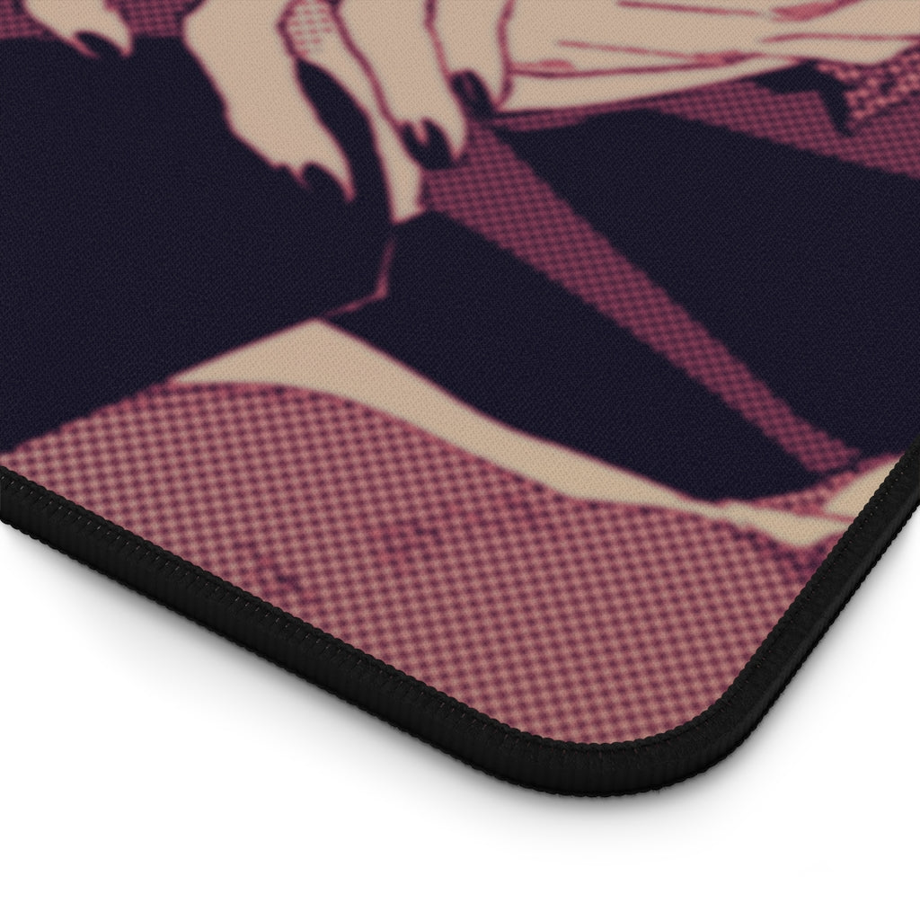 Danganronpa Sexy Mousepad - Junko Enoshima And Izuru Kamukura Desk Mat - Ecchi Gaming Playmat