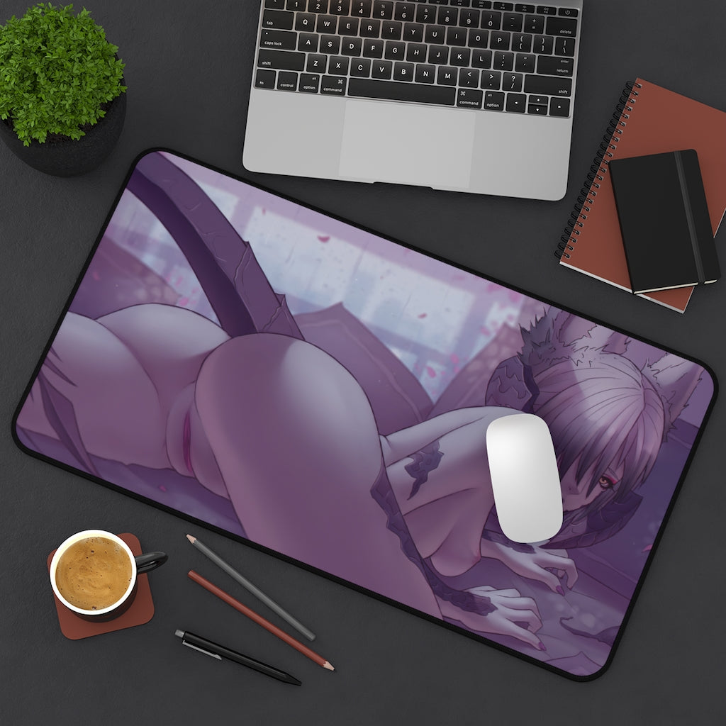 Avatar Nude Hentai Final Fantasy 14 Desk Mat - Lewd Mousepad - Gaming Girl Playmat