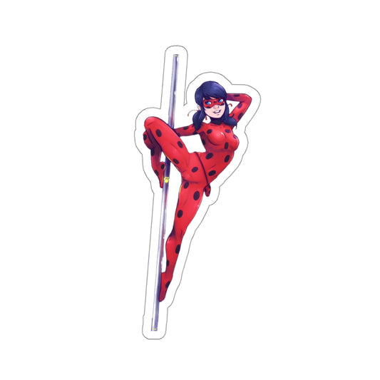 Miraculous Ladybug Pole Dance Waterproof Sticker - Ecchi Vinyl Decal