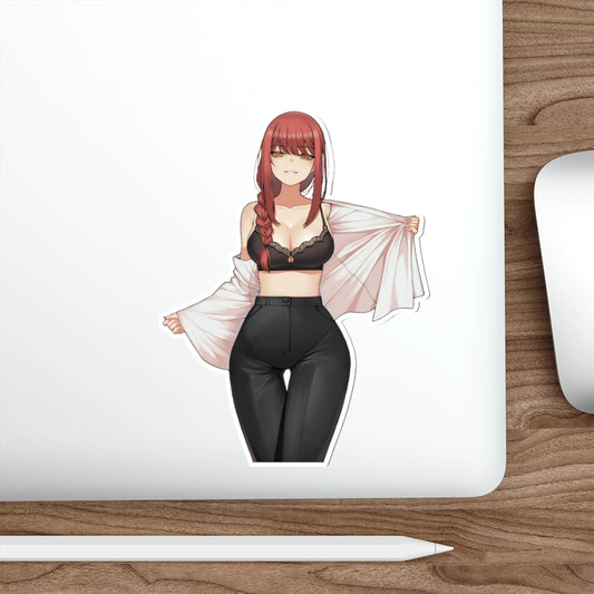 Chainsaw Man Thick Makima Waterproof Sticker - Ecchi Vinyl Decal