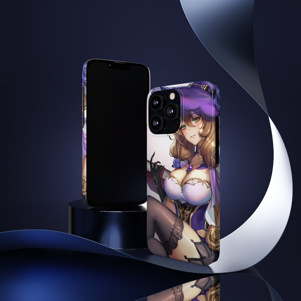 Genshin Impact Lisa Phone Case - iPhone 13 Case - iPhone 12 Case - Anime Phone Case