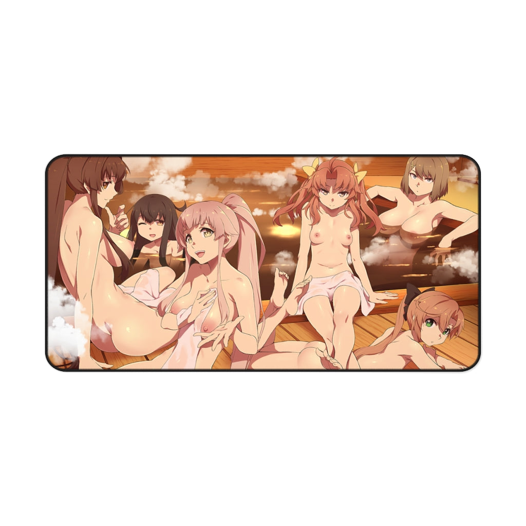 Kantai Collection Nude Onsen Waifus Kankore Desk Mat - Sexy Anime Girl Mousepad - Gaming Playmat