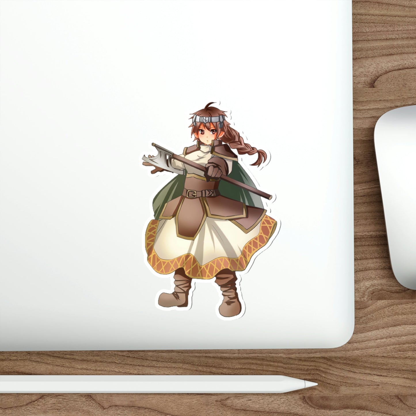 Female Waifu Gimli The Lord of the Rings Waterproof Sticker - Weatherproof Vinyl Car Decal