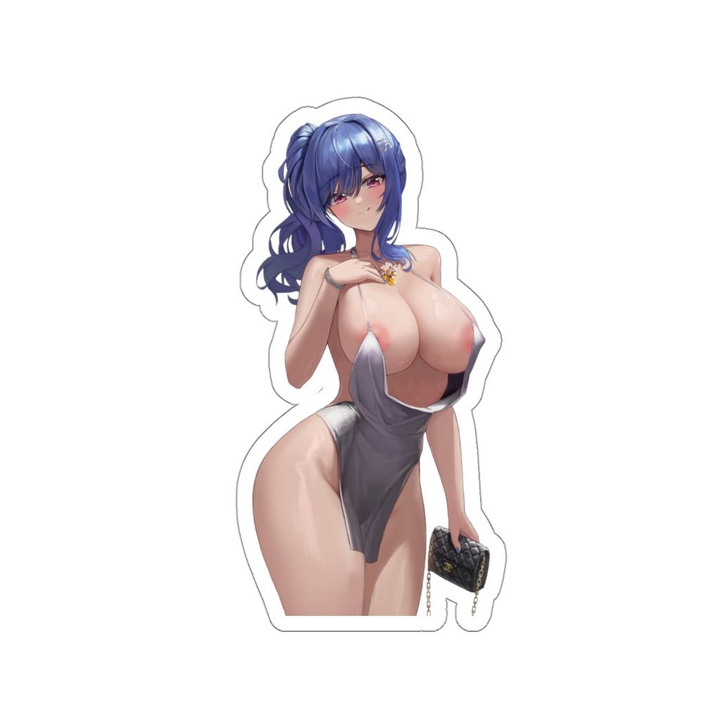 Azur Lane St Louis Sexy Cocktail Dress Ecchi Vinyl Decal Waterproof Sticker - Ecchi Vinyl Decal