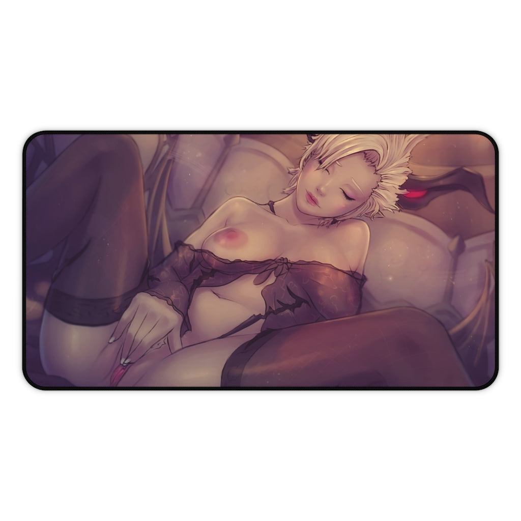 Hentai Castanic Tera Online Desk Mat - Sexy Anime Girl Mousepad - Gaming Playmat