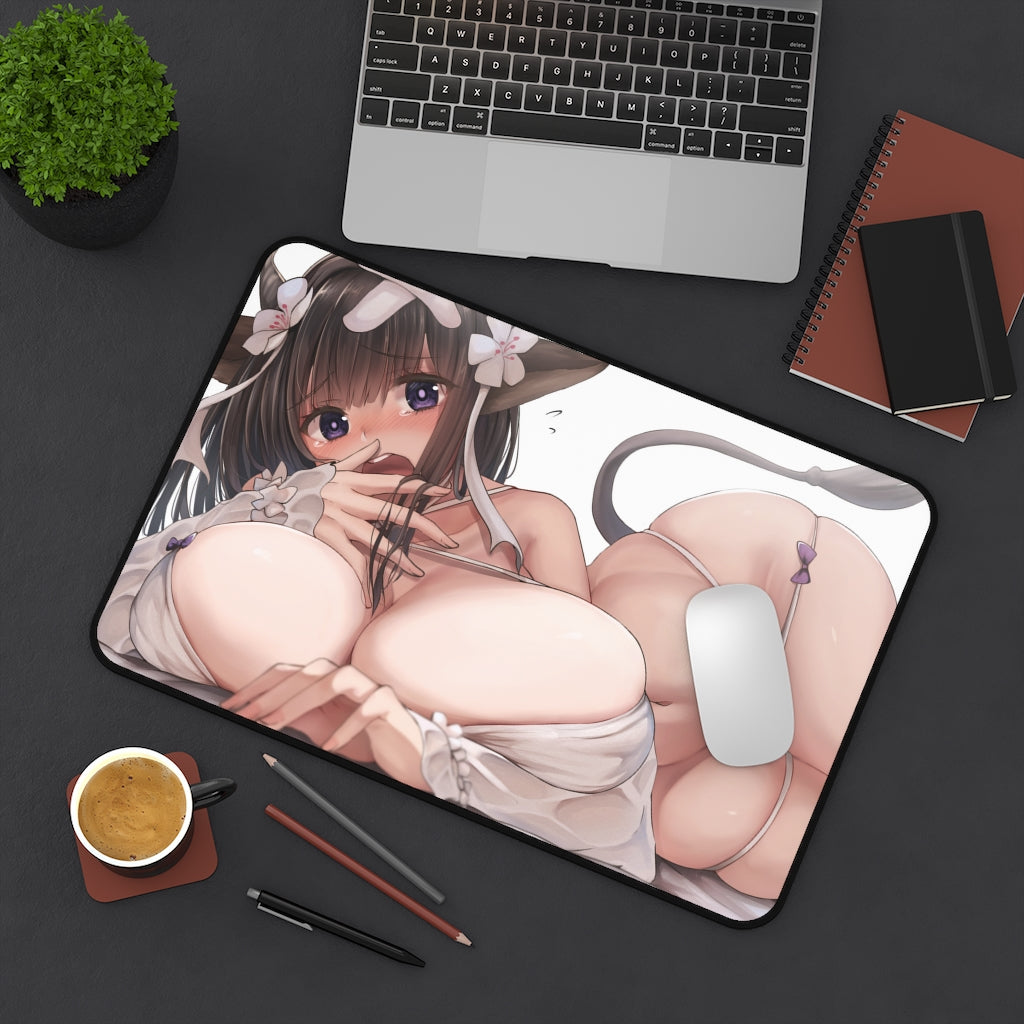 Huge Boobs Kashino Azur Lane Desk Mat - Non Slip Mousepad