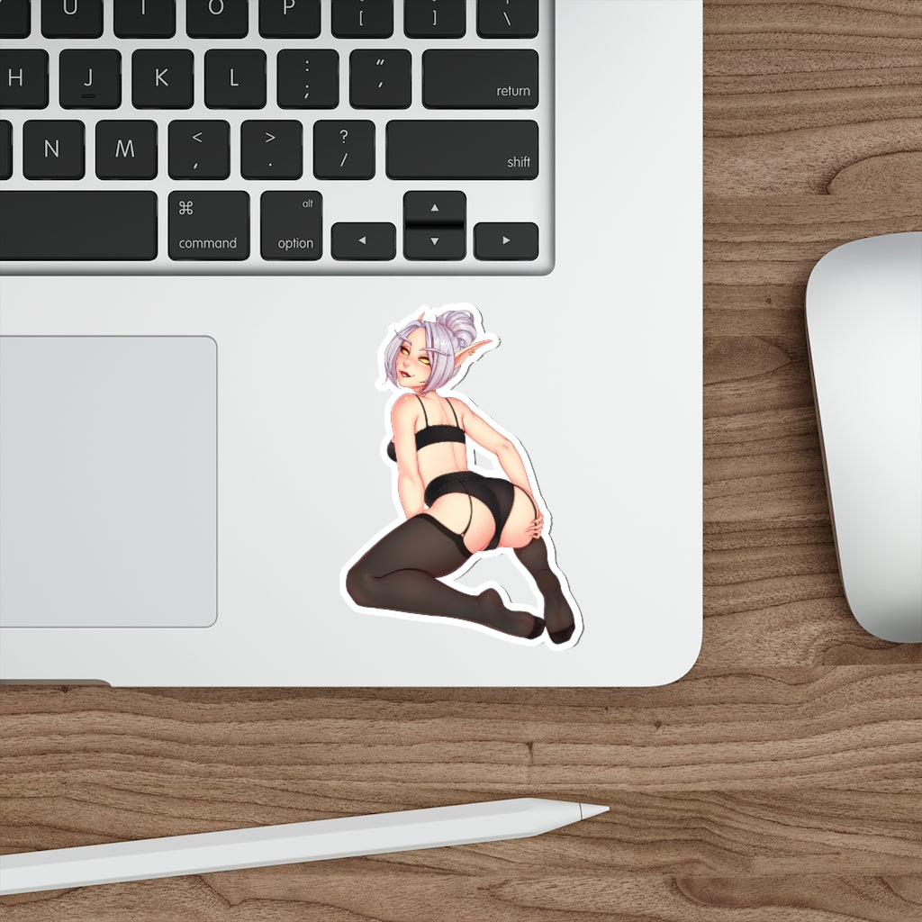 World of Warcraft Sexy Lingerie Elf Waterproof Sticker - Ecchi Vinyl Decal