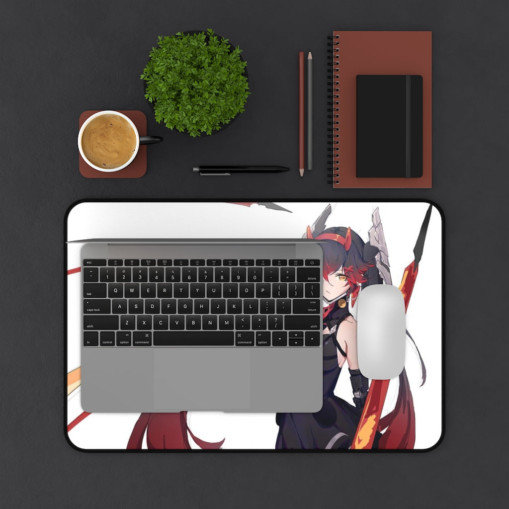 Punishing Gray Raven Mousepad - Lucia Gaming Desk Mat - Gamer Playmat