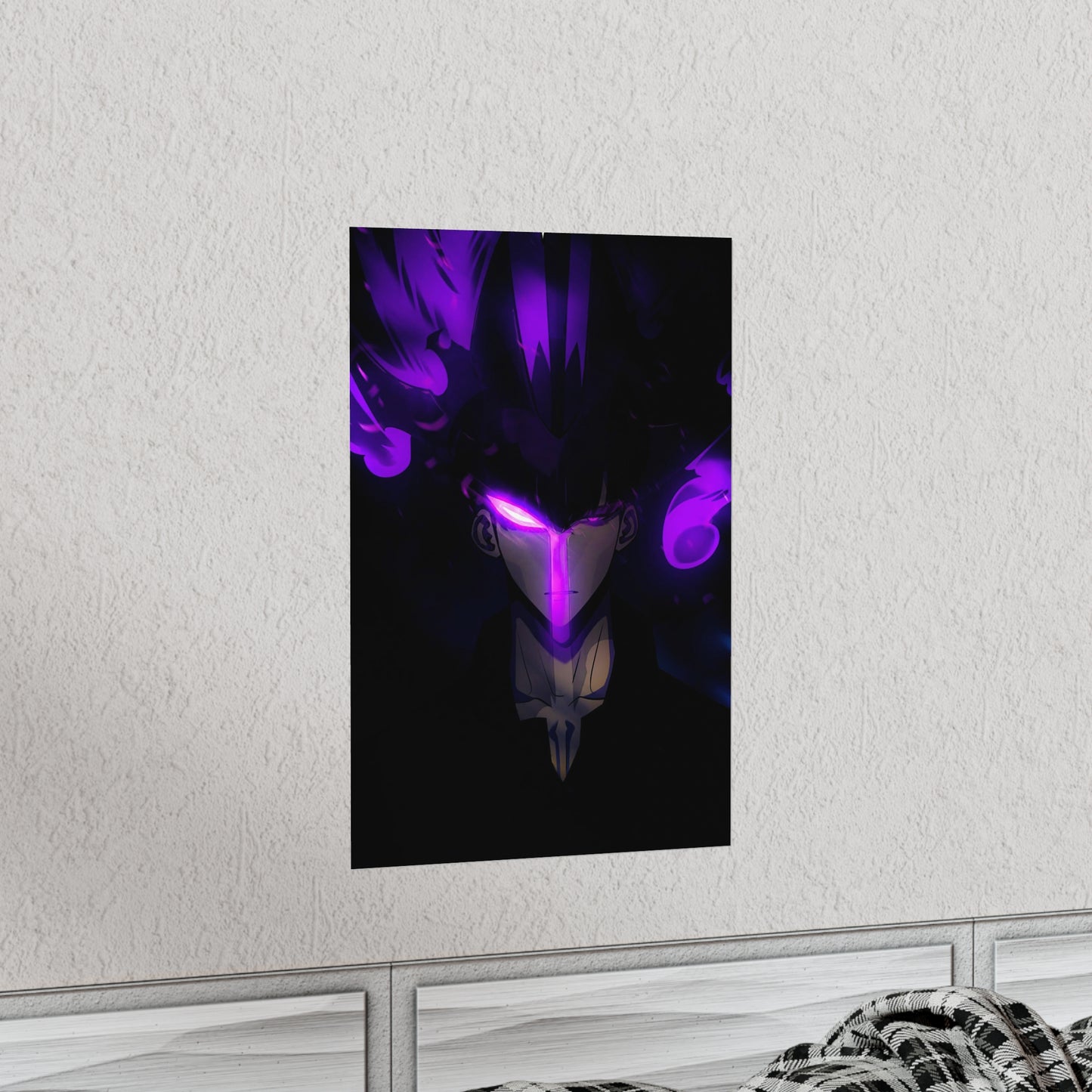 Solo Leveling Poster - Premium Matte Vertical Poster - Shadow Monarch Anime Wall Art Decor