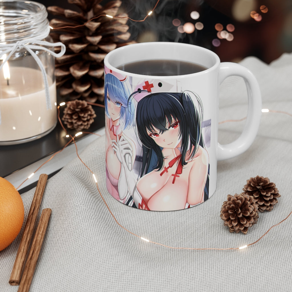 Azur Lane Sexy Nurses Mug 11oz