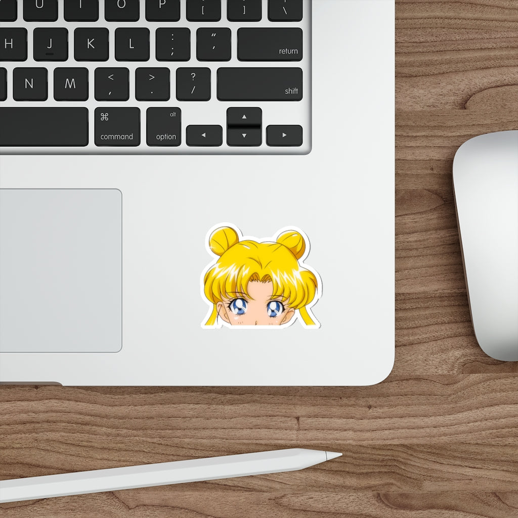 Sailor Moon Peeker Sticker - Anime Peeker Car Decal