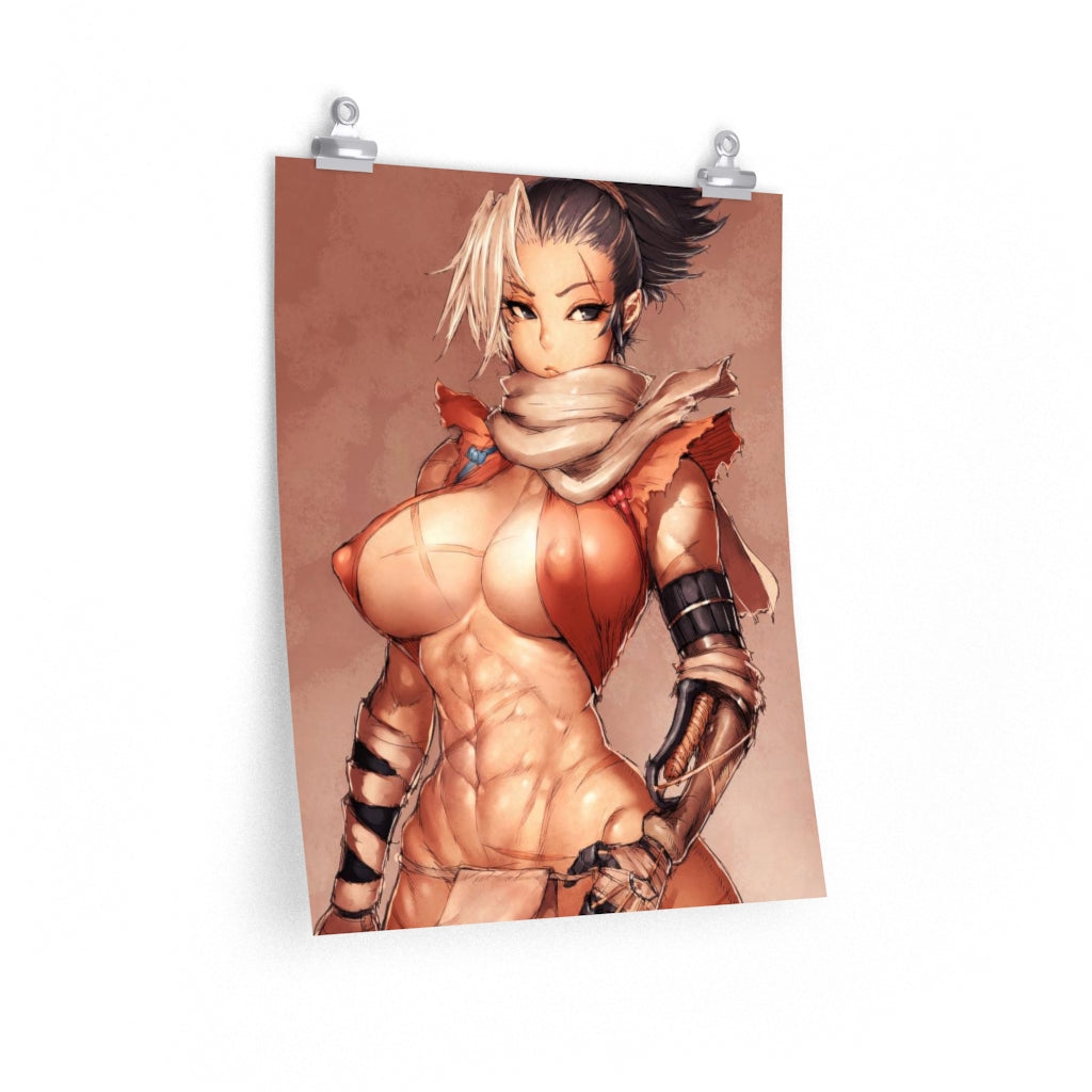 Female Sekiro Shadows Die Twice Poster - Lewd Premium Matte Vertical Poster - Adult Wall Art