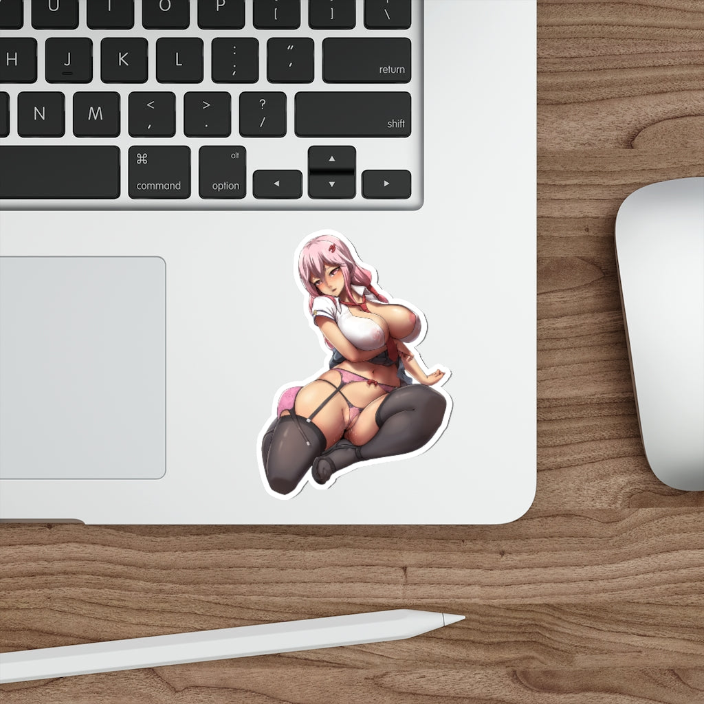 Thick Yuzuriha Inori Guilty Crown Hentai Waterproof Sticker - Ecchi Vinyl Decal