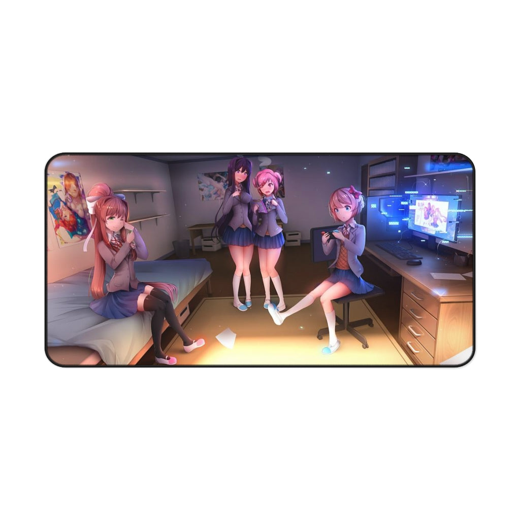 Doki Doki Literature Club Mousepad - Large Gaming Desk Mat - Kawaii Playmat