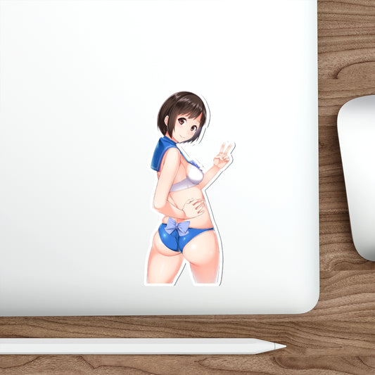 Sailor Mercury Waterproof Sticker - Ecchi Anime Sailor Moon Vinyl Car Decal