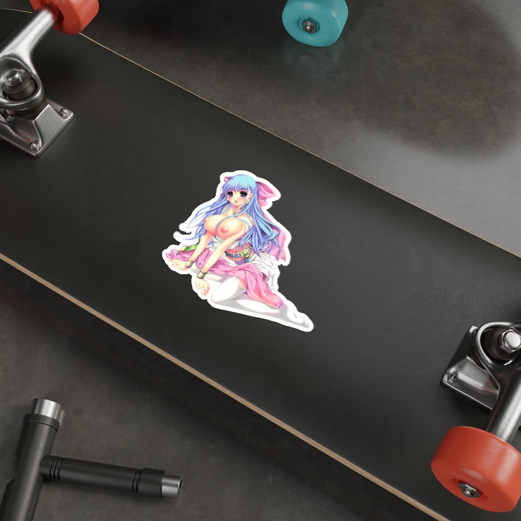 Dragon Quest 5 Sexy Tits Flora Waterproof Sticker - Ecchi Vinyl Decal