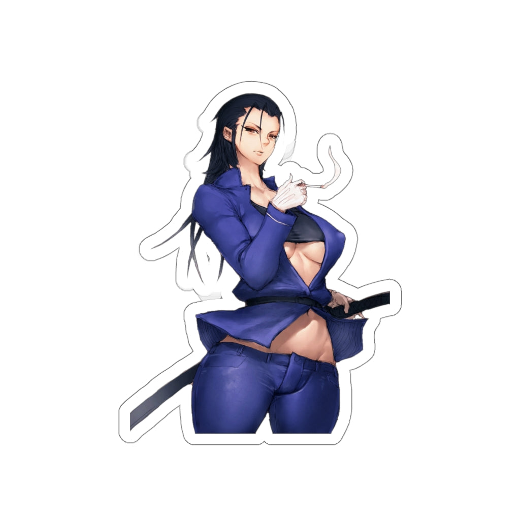 Sexy Female Hajime Rurouni Kenshin Waterproof Sticker - Ecchi Vinyl Decal