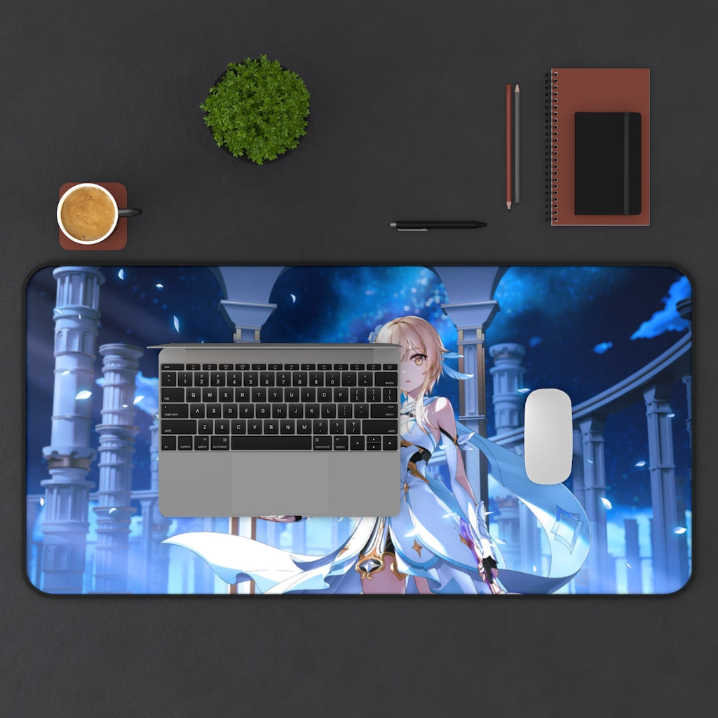 Genshin Impact Lumine Desk Mat | Large Gaming Mousepad - MTG Playmat