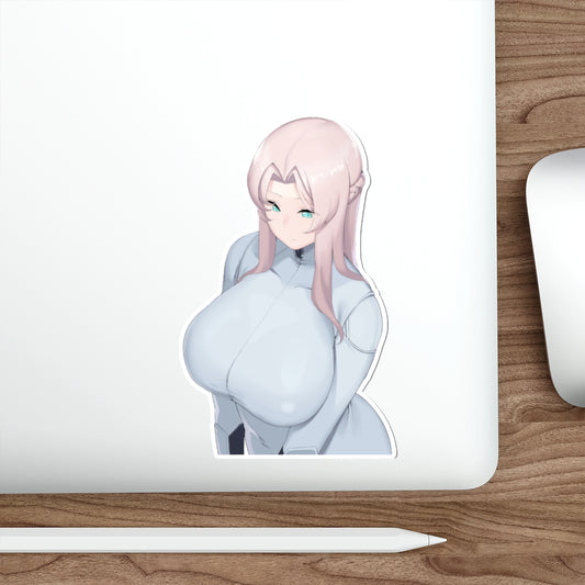 Last Origin Mnemosyne Big Boobs Waterproof Sticker - Ecchi Vinyl Decal