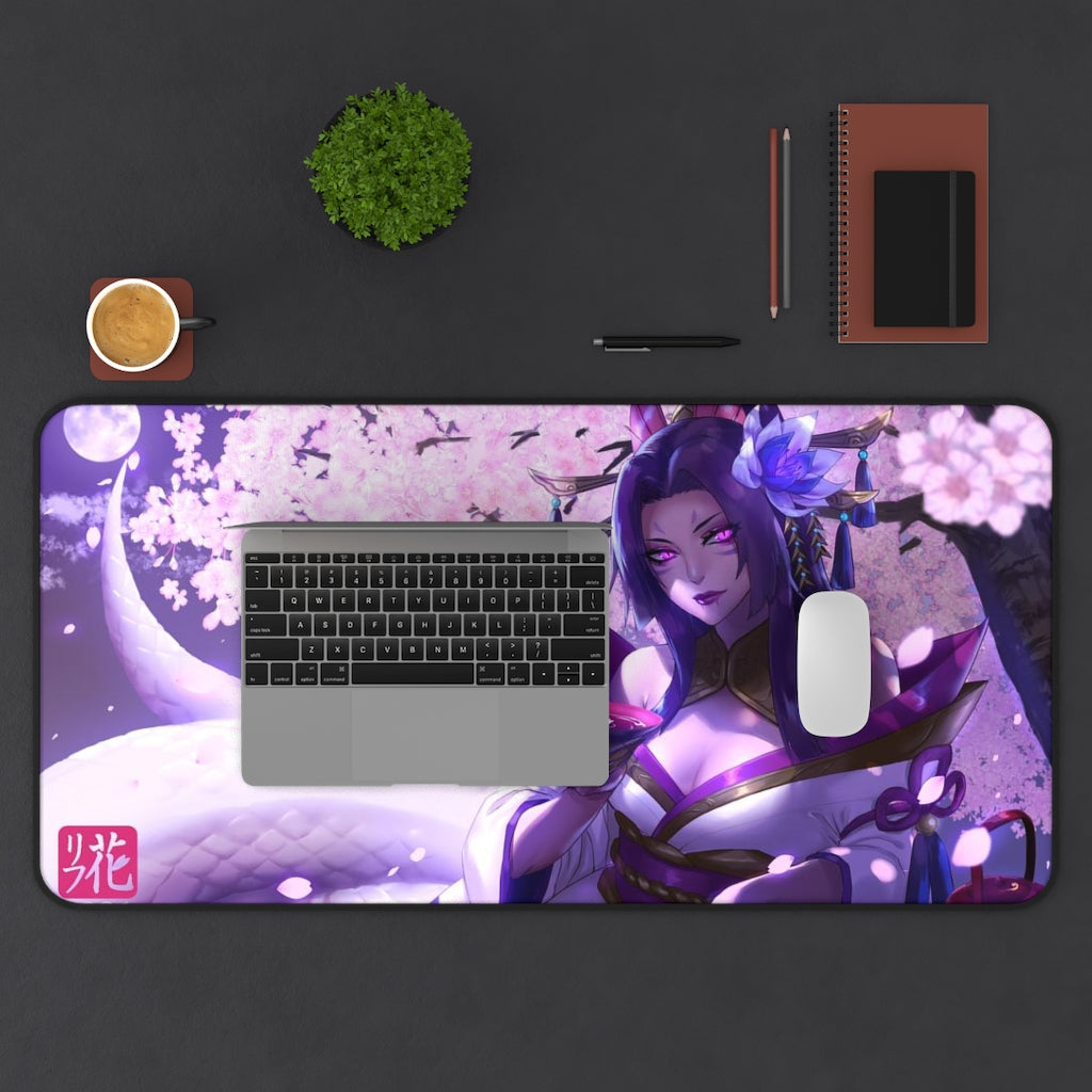 League of Legends Mousepad - Cassiopeia Large Gaming Desk Mat - Lol Desk Pad