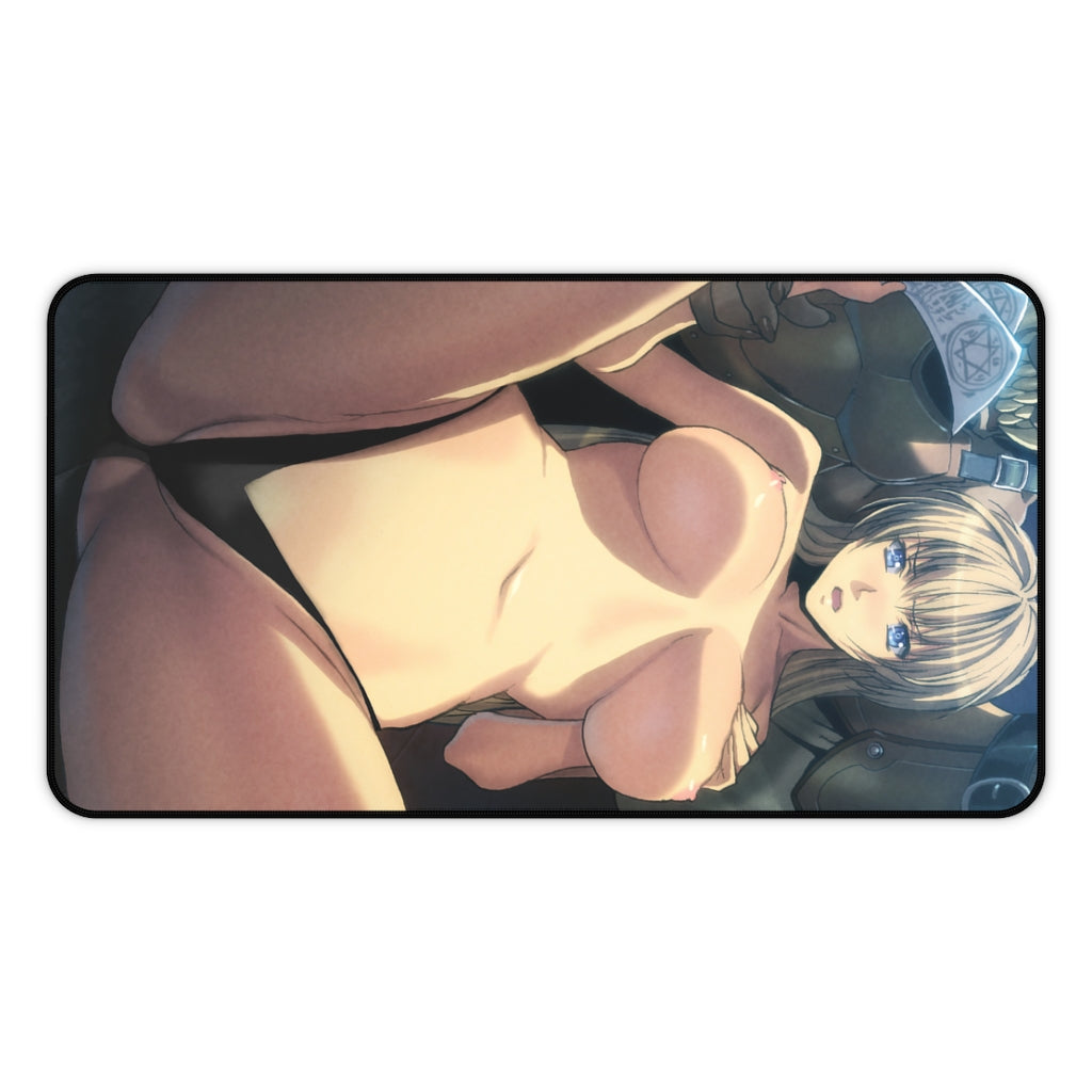 Nude Tits Sean Ari Bastard Desk Mat - Ecchi Mousepad - Adult Playmat