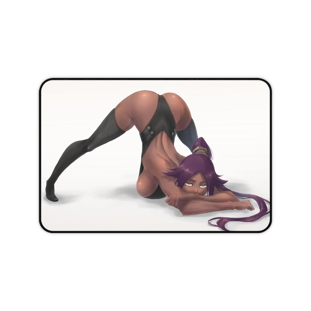 Bleach Anime Mousepad - Thick Yoruichi Jack-O Large Desk Mat - Ecchi Playmat