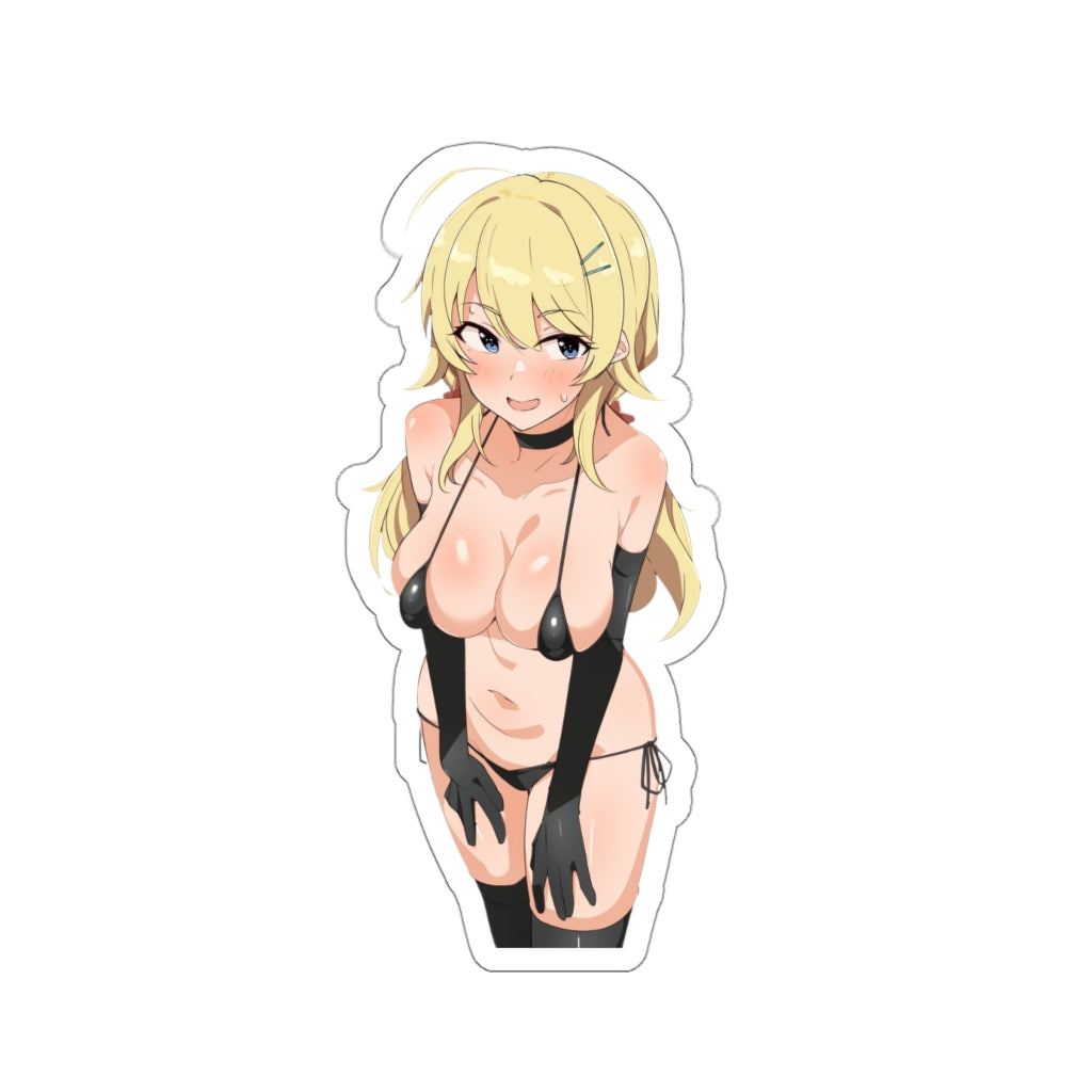 Hachimiya Meguru Idolmaster Bikini Waterproof Sticker - Ecchi Vinyl Decal