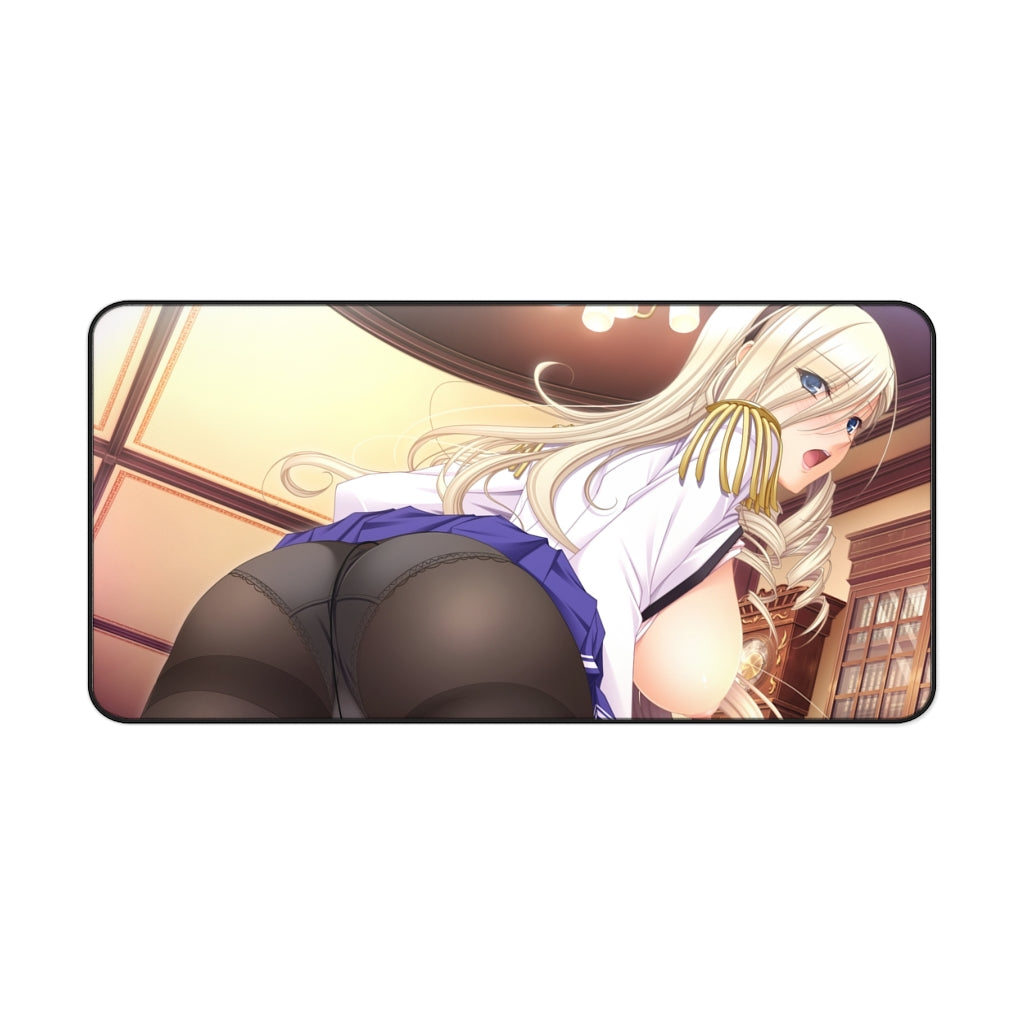 Celia Kumani Entory Walkure Romanze  Thick Ass Desk Mat - Sexy Anime Girl Mousepad - Gaming Playmat