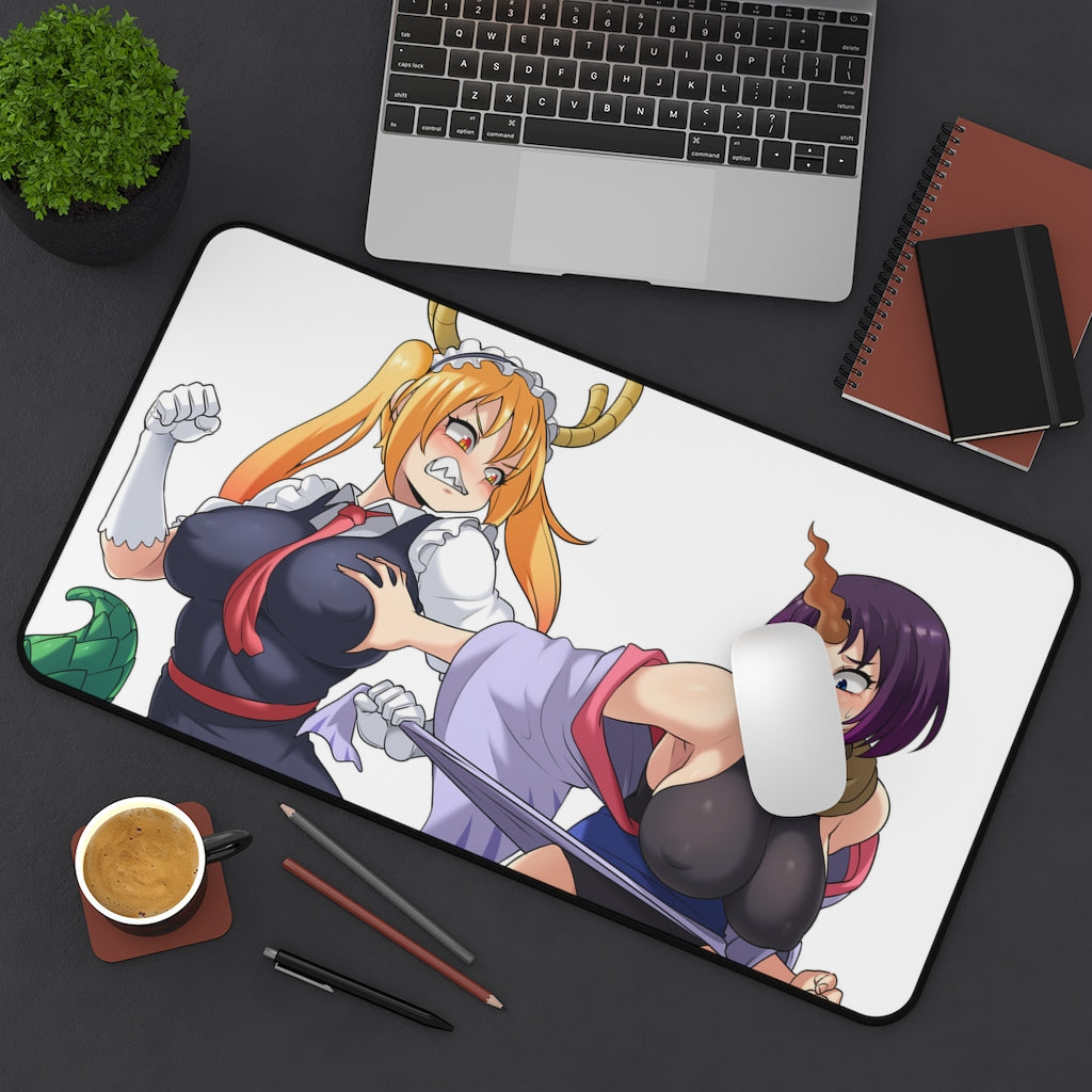 Miss Kobayashi'S Dragon Maid Sexy Mousepad - Big Tits XXL Desk Mat - Ecchi Desk Pad