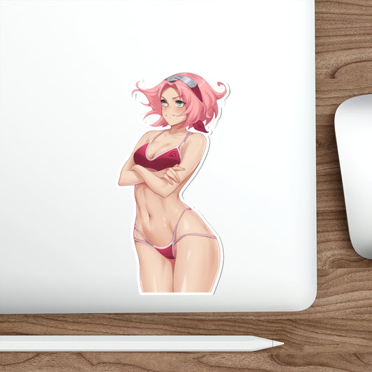 Naruto Sakura Sexy Bikini Waterproof Sticker Decal