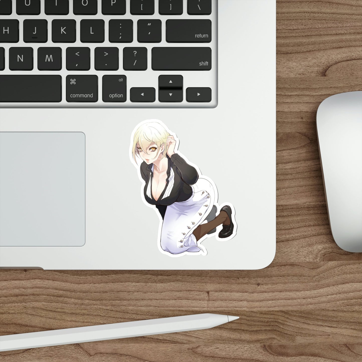 Touken Ranbu Sexy Higekiri Waterproof Sticker - Weatherproof Vinyl Car Decal