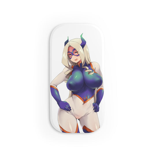 Ecchi Anime Phone Grip - Mount Lady Cell Phone Stand - My Hero Academia Phone Click-On Grip