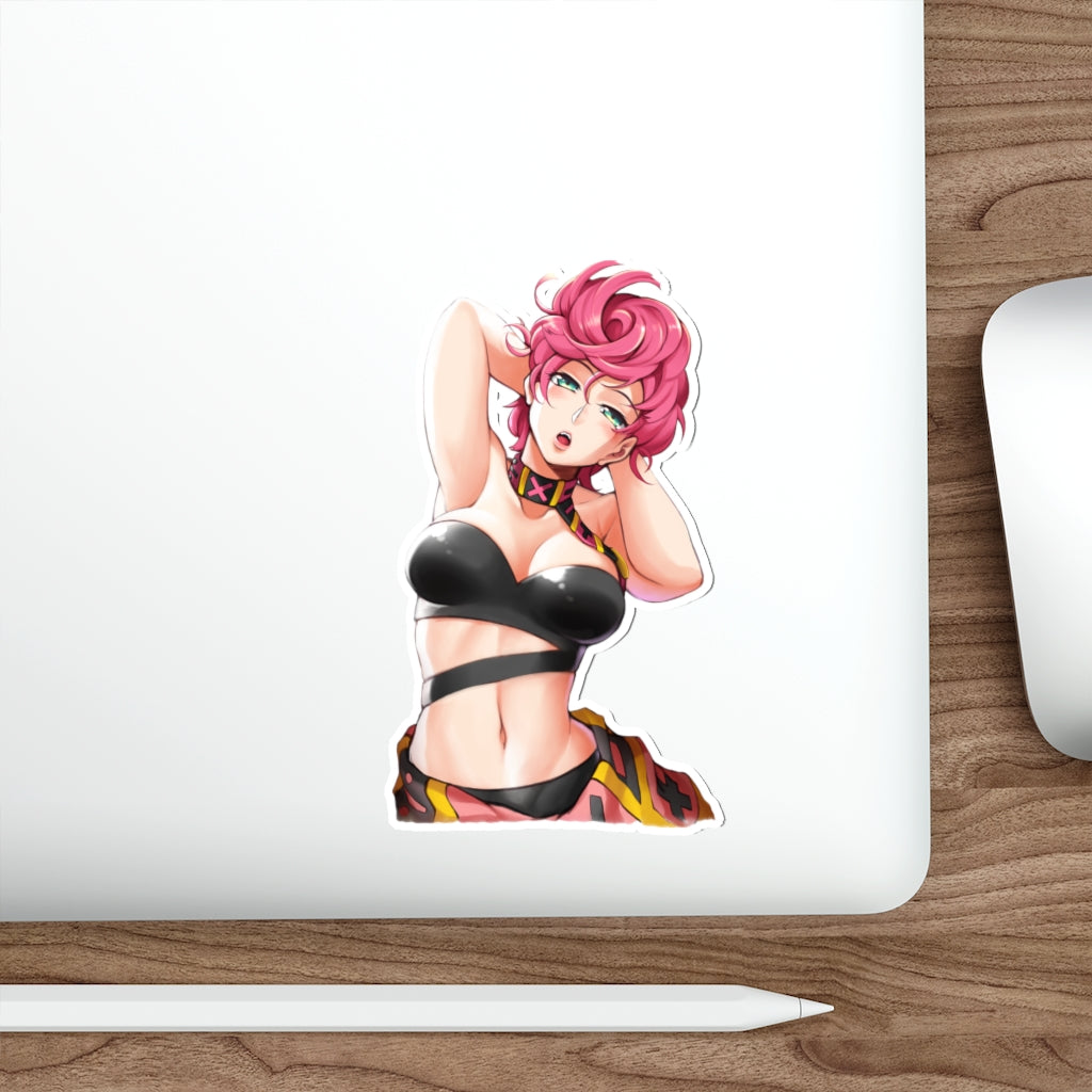 JoJo Trish Una Waterproof Sticker - Ecchi Vinyl Decal