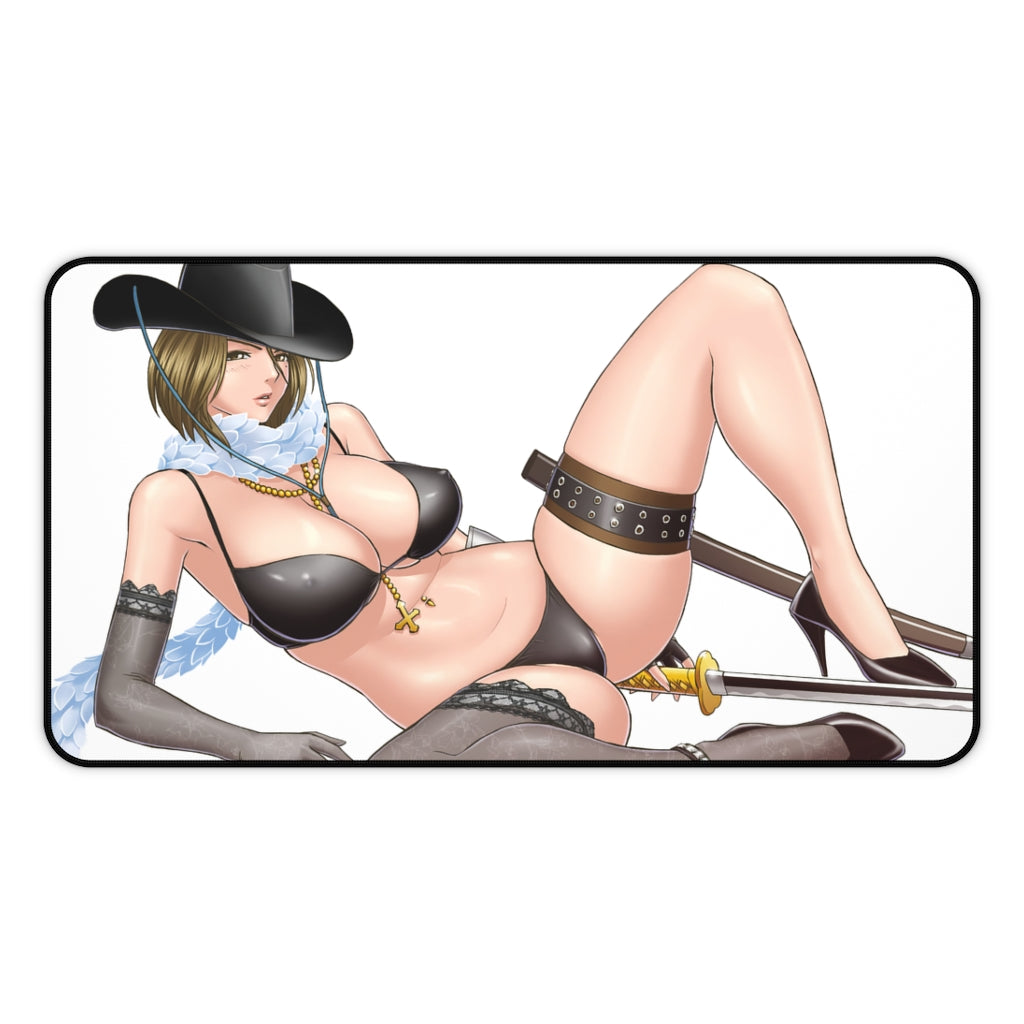 Aya Oneechanbara Bikini Desk Mat - Non Slip Mousepad