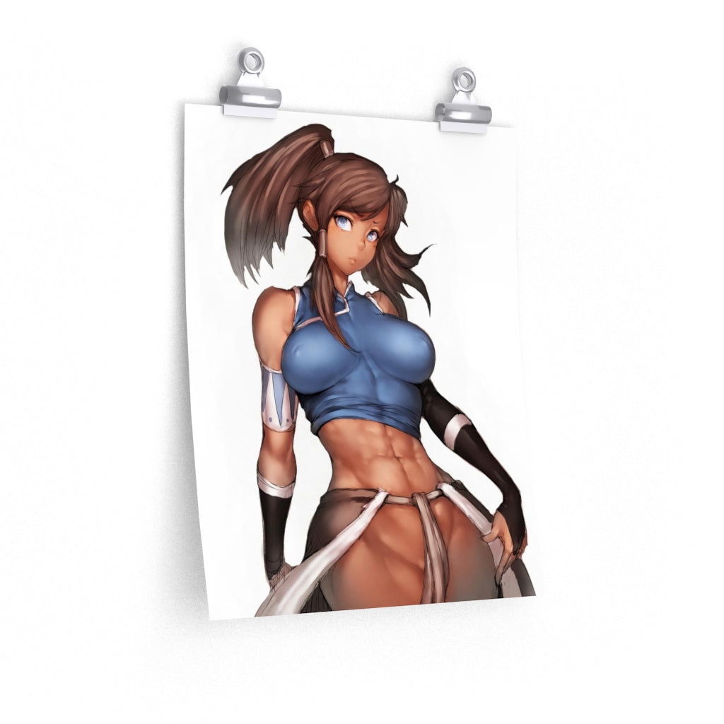 The Legend of Korra Avatar Poster - Lewd Premium Matte Vertical Poster - Adult Wall Art