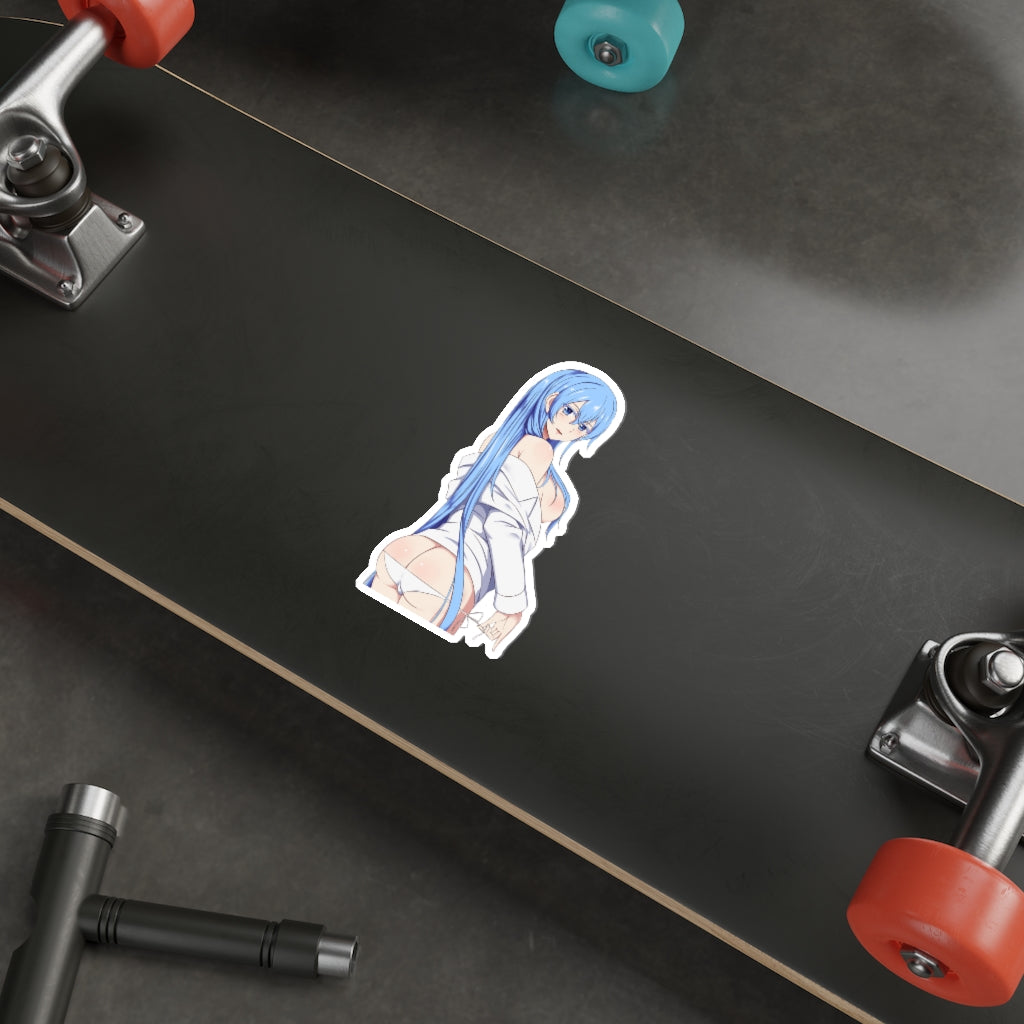 Akame Ga Kill Sexy Esdeath Waterproof Sticker - Ecchi Vinyl Decal