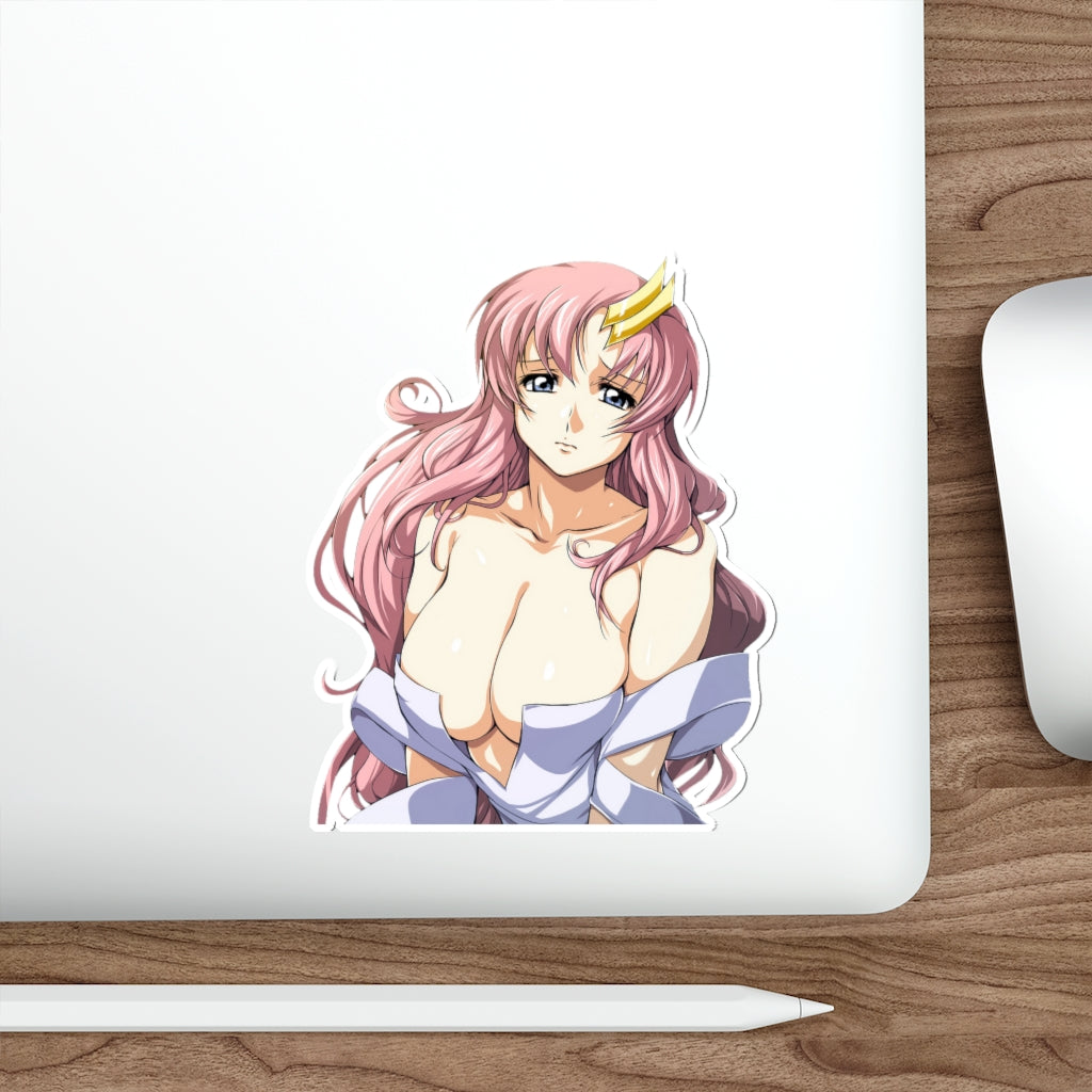 Sexy Lacus Clyne Gundam Waterproof Sticker - Ecchi Vinyl Decal