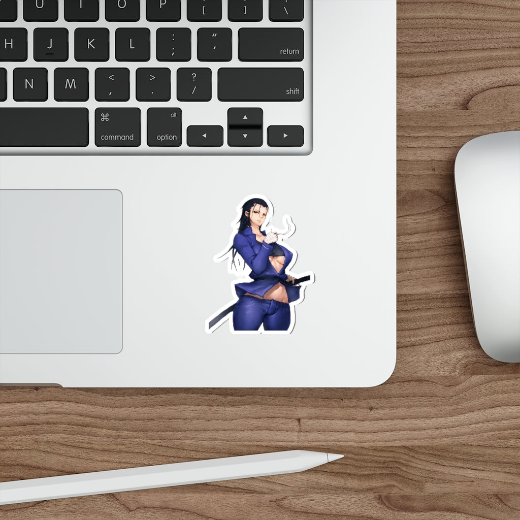 Sexy Female Hajime Rurouni Kenshin Waterproof Sticker - Ecchi Vinyl Decal