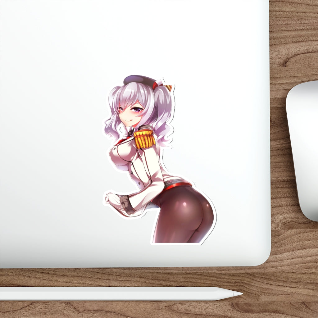 Thick Butt Kashima Kancolle Kantai Collection Waterproof Sticker - Ecchi Vinyl Decal