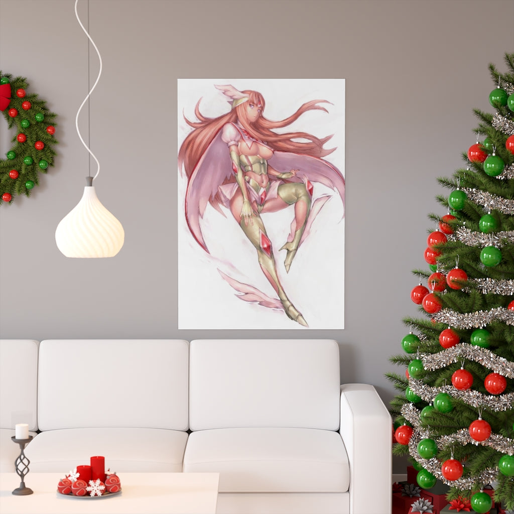 Aquila Yuna Saint Seiya Poster - Lewd Premium Matte Vertical Poster - Adult Wall Art