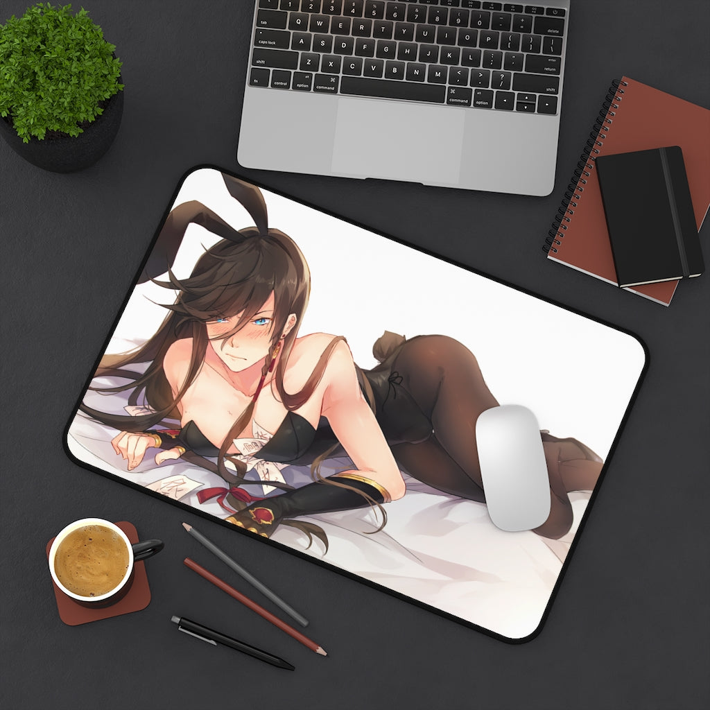Touken Ranbu Izumi no Kami Kanesada GenderSwap Bunny Girl Desk Mat - Non Slip Mousepad