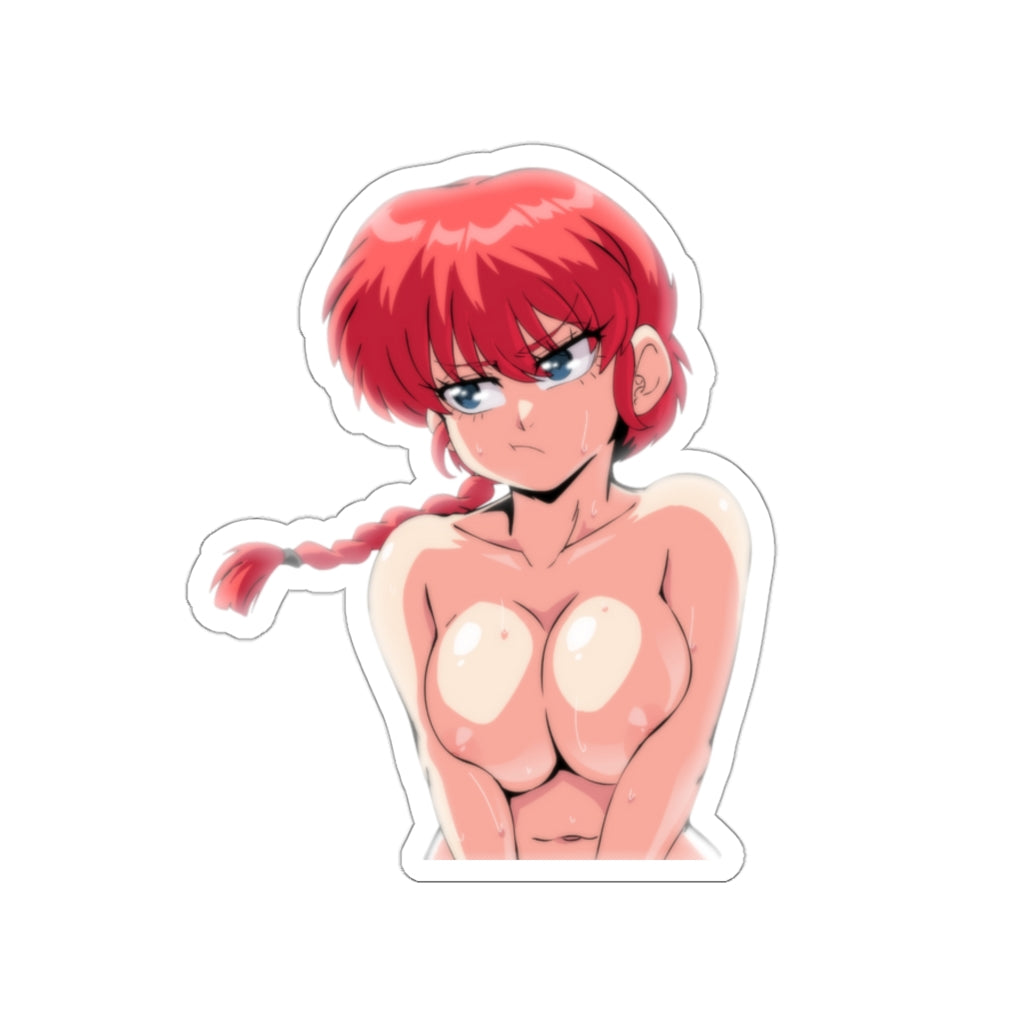 Ranma Chan Nude Tits Waterproof Sticker - Ecchi Vinyl Decal