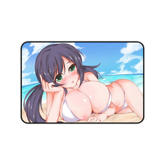 Toujou Nozomi Love Live Huge Bikini Boobs Desk Mat - Non Slip Mousepad