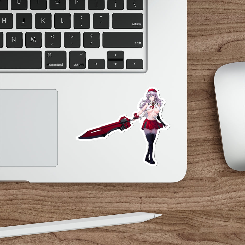 Sexy Alisa Ilinichina Amiella Sword God Eater Waterproof Sticker - Ecchi Vinyl Decal