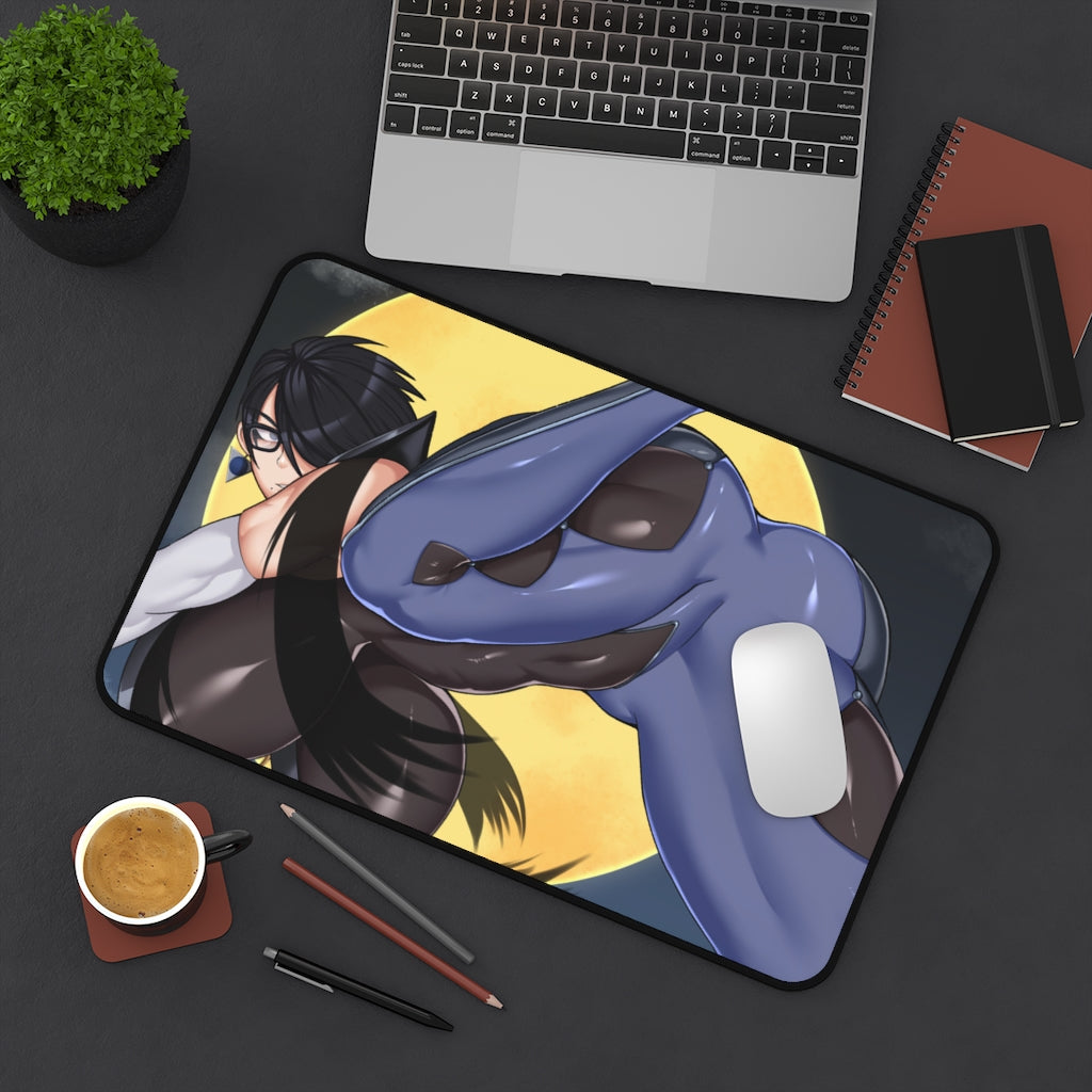 Bayonetta Big Butt Desk Mat - Lewd Mousepad - Gaming Girl Playmat