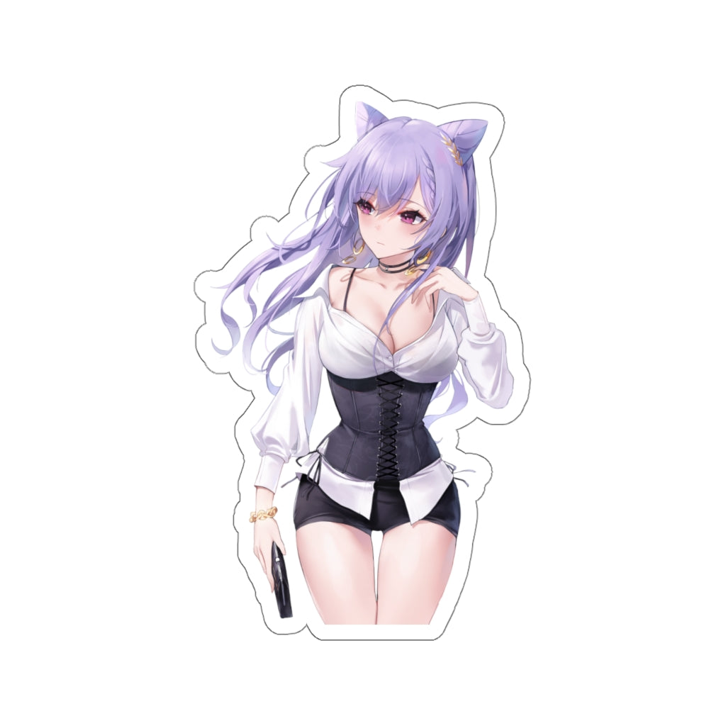 Genshin Impact Keqing Waterproof Sticker - Ecchi Vinyl Decal